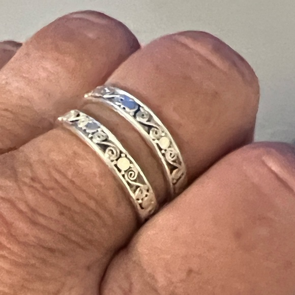 Sterling Silver Stacking Rings - Picture 8 of 9